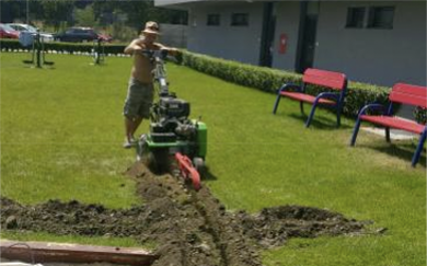 Odovodňovanie Drenážou na Hrachovej