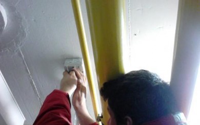 Skúška snímačov CH4 a CO