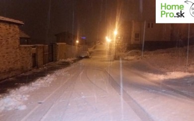 Zimná údržba – odhŕňanie snehu a posyp vozovky