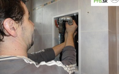Oprava stúpačky na teplú úžitkovú vodu