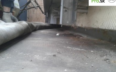 Oprava PVC izolácie na balkónoch