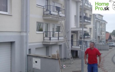 Oplechovanie vstupov do garáží
