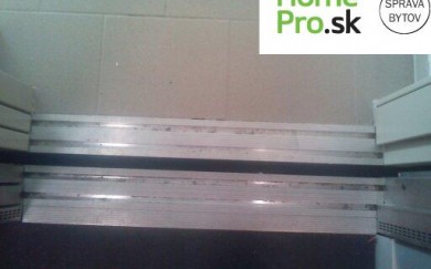 Kontrola čistenia a upratovania spoločných priestorov v bytovom dome
