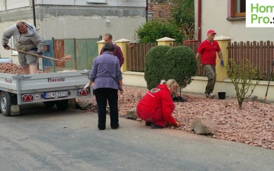 Úprava predzáhradky